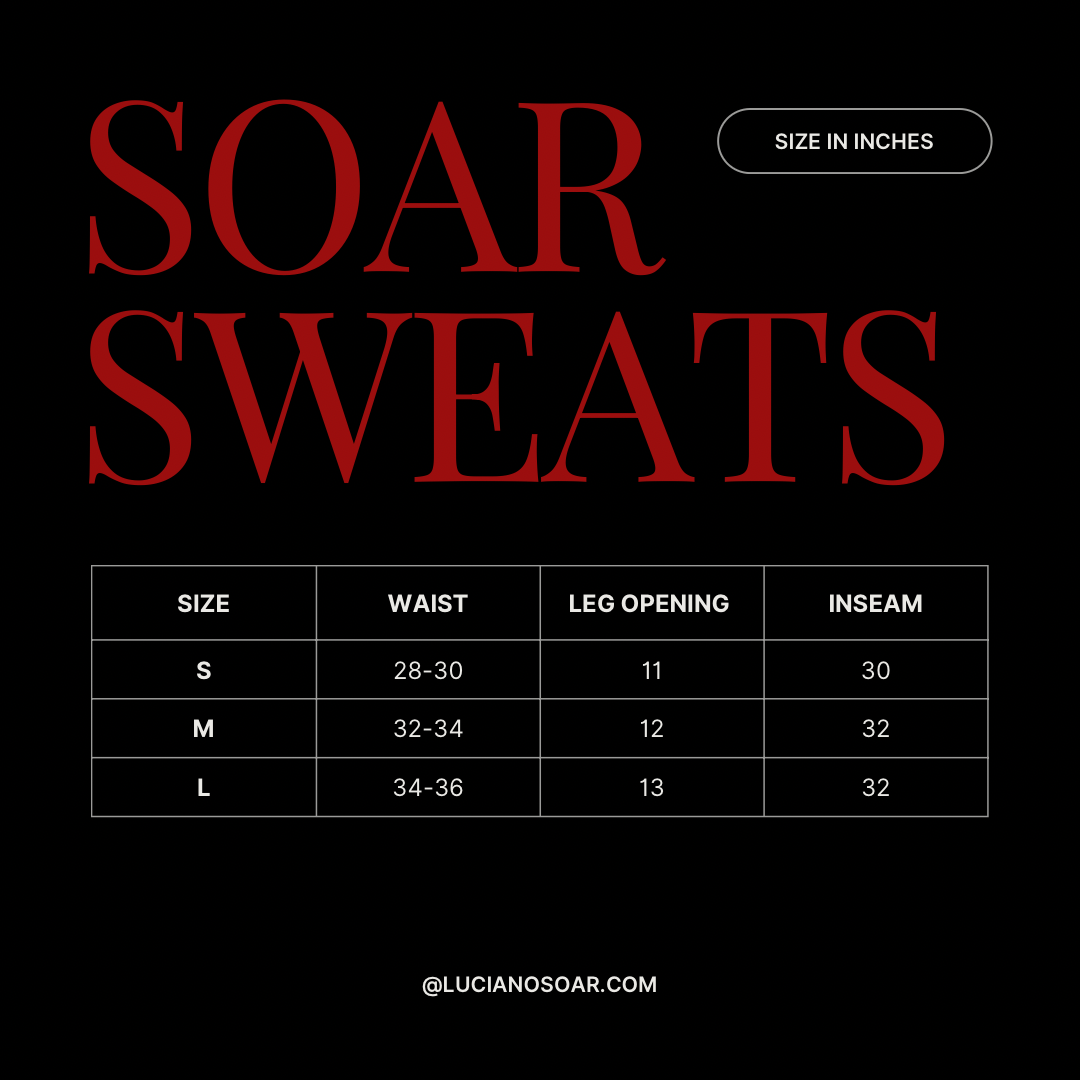 Soar Script Sweats
