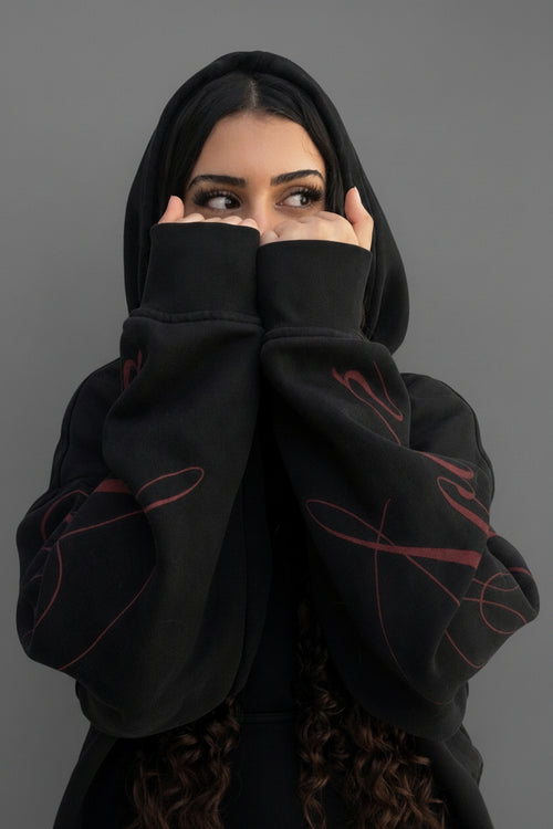 Soar Script Hoodie